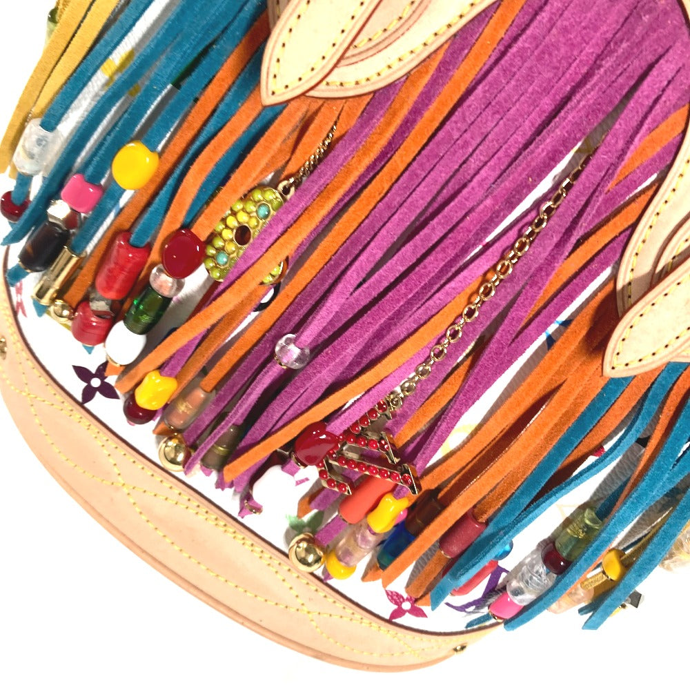 Colorful beaded necklaces with charms on a white background