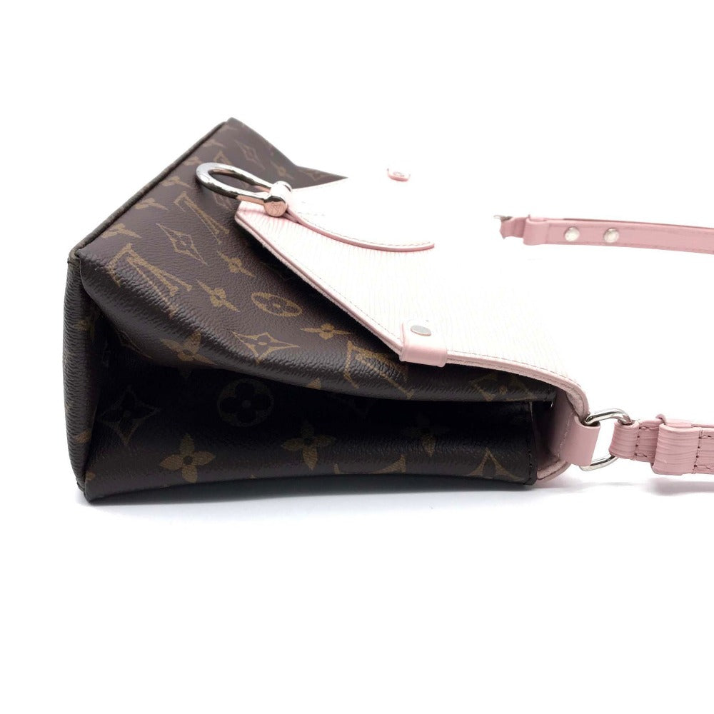 Pre-Loved Louis Vuitton Monogram Epi Saint Michel Rose Ballerine