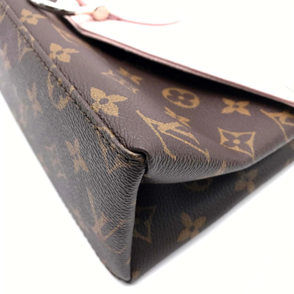 Pre-Loved Louis Vuitton Monogram Epi Saint Michel Rose Ballerine