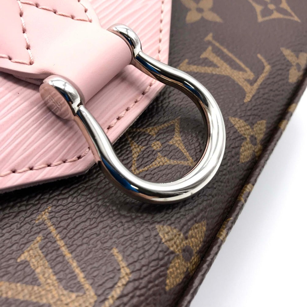Pre-Loved Louis Vuitton Monogram Epi Saint Michel Rose Ballerine