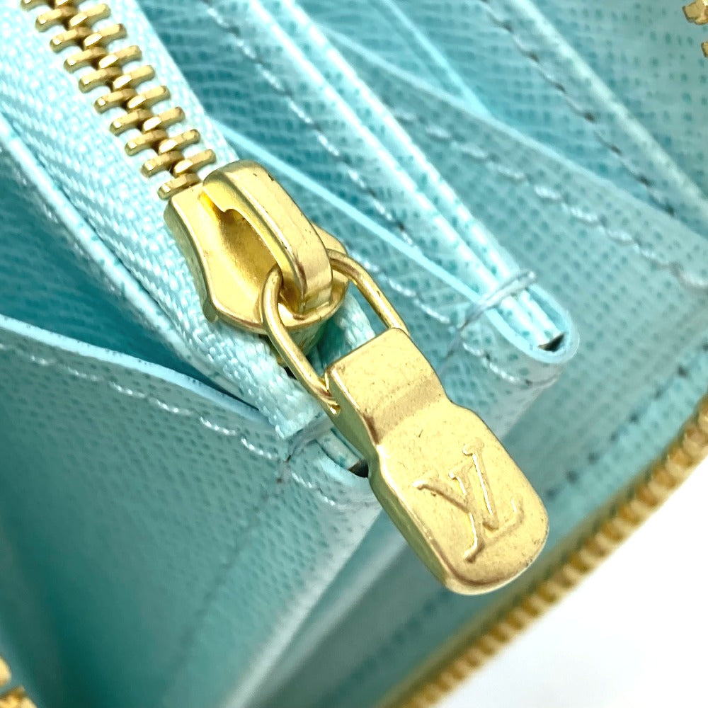 interior zipper pull Louis Vuitton Monogram Giant By The Pool Zippy Wallet Blue