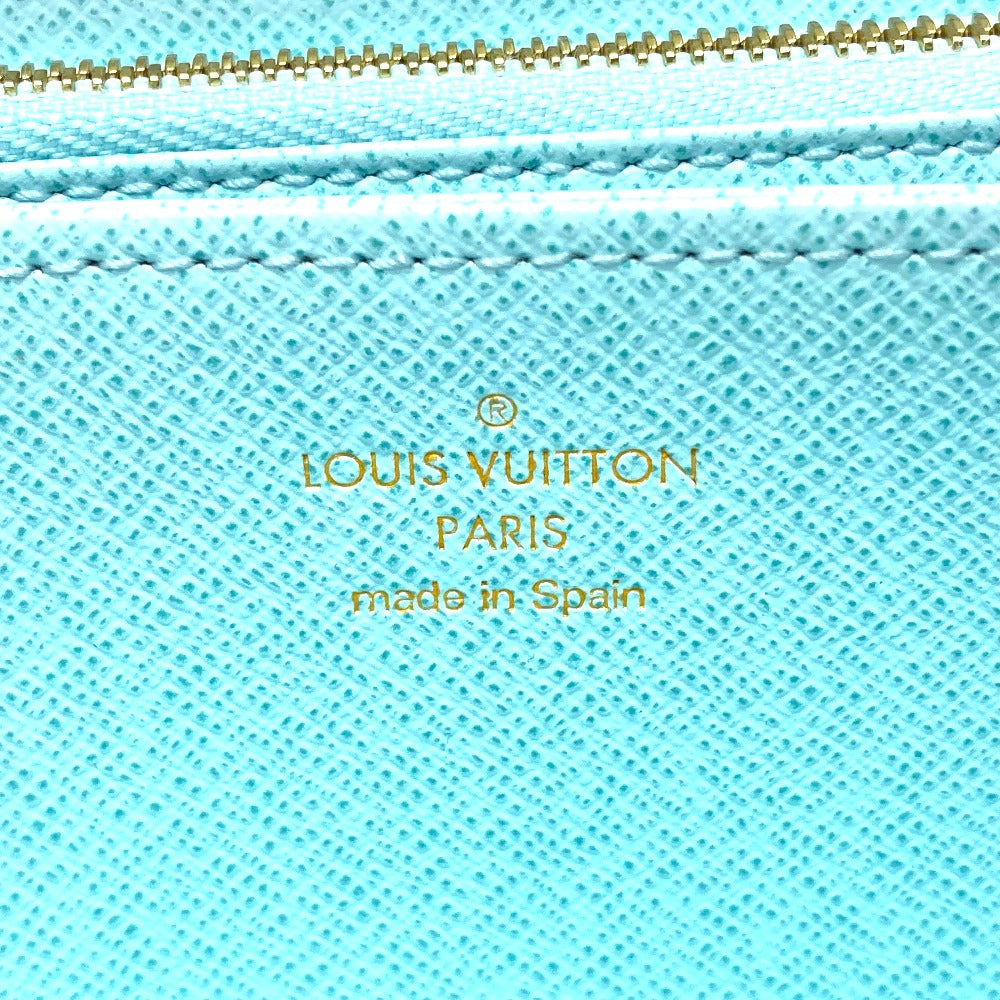 stamp Louis Vuitton Monogram Giant By The Pool Zippy Wallet Blue