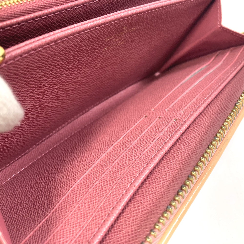 Louis Vuitton Denim Monogram Jacquard Zippy Wallet Pink -Pre-Owned