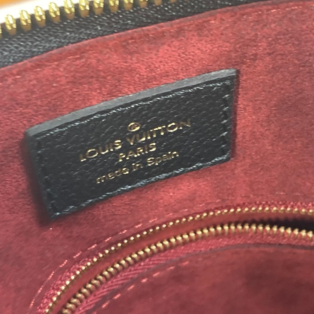 stamp Louis Vuitton Empreinte Monogram Speedy Bandouliere 25 Black/Beige