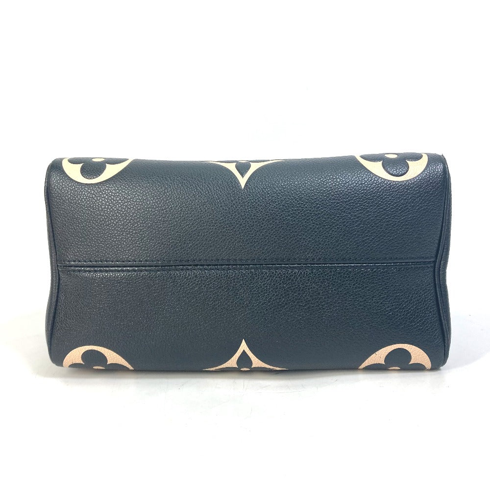 bottom Louis Vuitton Empreinte Monogram Speedy Bandouliere 25 Black/Beige