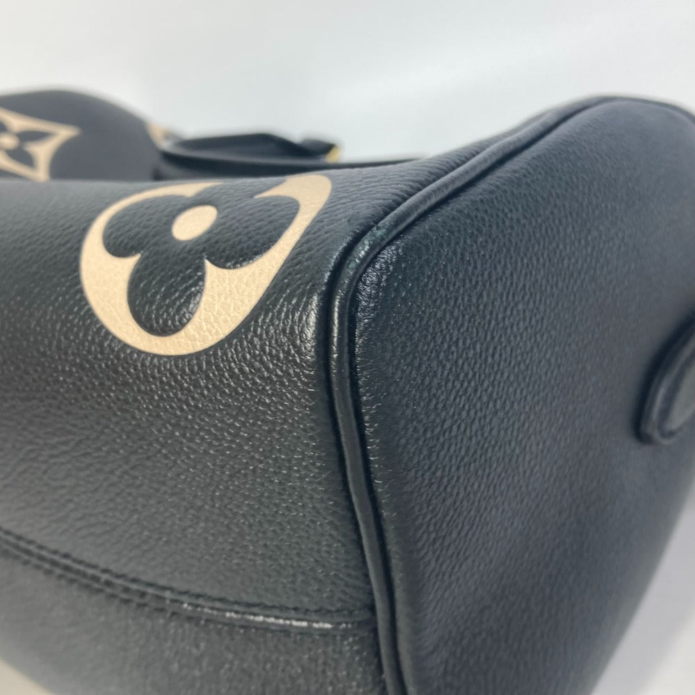 corner Louis Vuitton Empreinte Monogram Speedy Bandouliere 25 Black/Beige