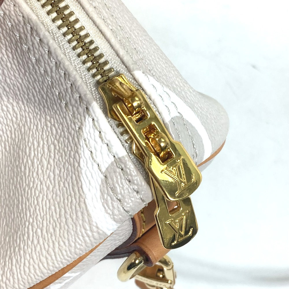zipper top Louis Vuitton By The Pool Speedy Bandouliere 25 Brume