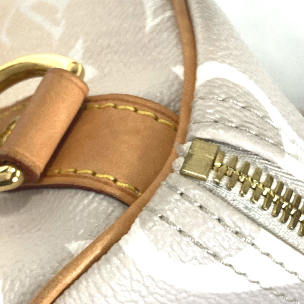 zipper edge Louis Vuitton By The Pool Speedy Bandouliere 25 Brume