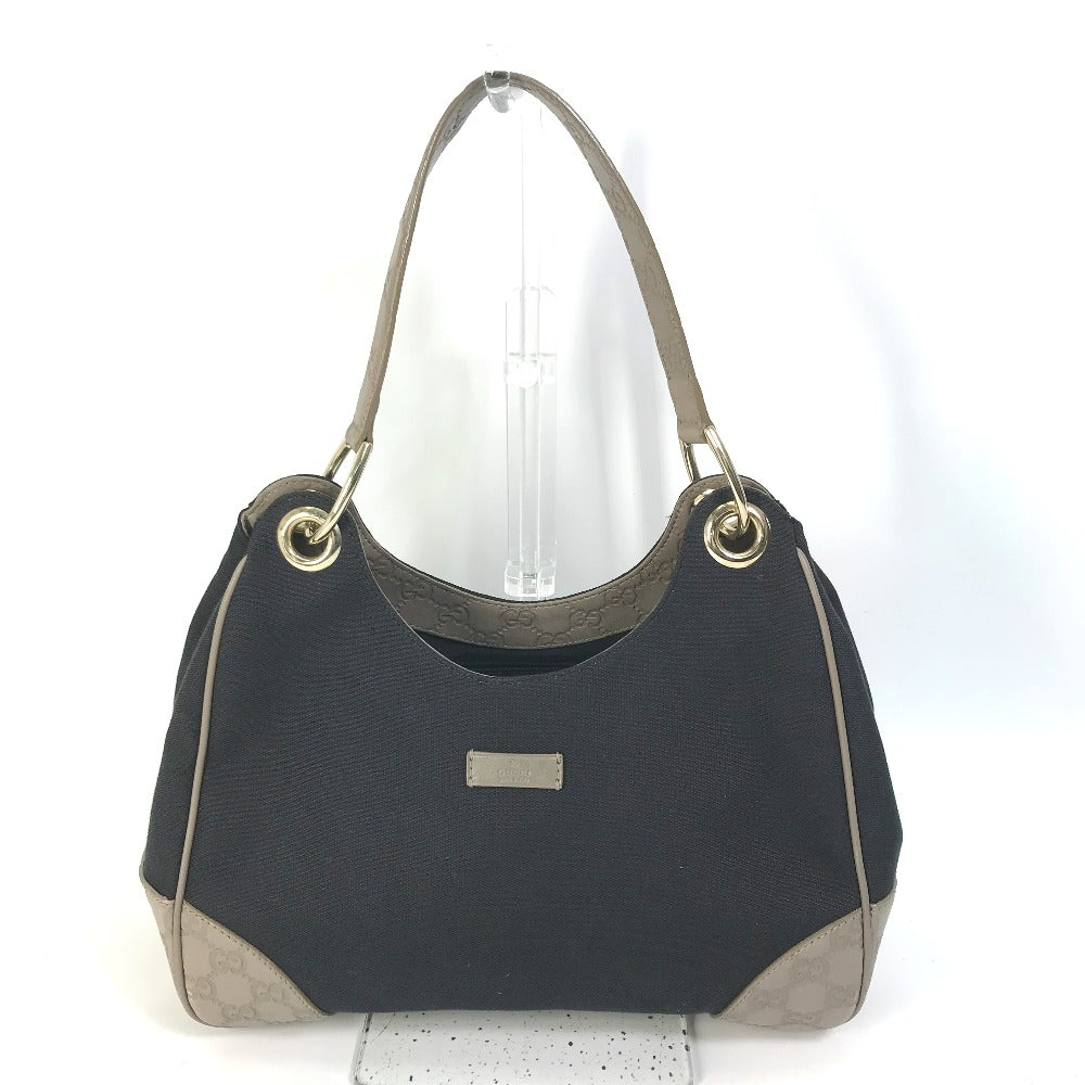 Gucci Canvas Guccissima Hobo Navy Blue