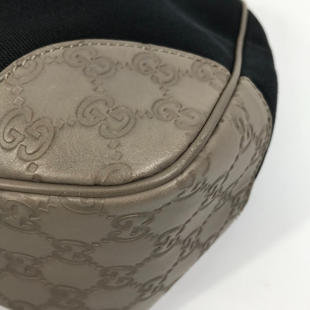 corner Gucci Canvas Guccissima Hobo Navy Blue