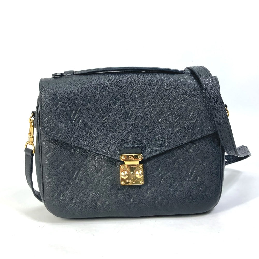 Louis Vuitton Empreinte Leather Pochette Metis Black