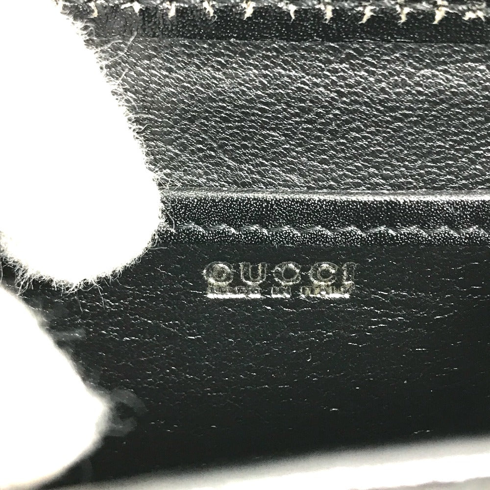 stamp Gucci Mini Bag Shoulder Bag Black silver hardware