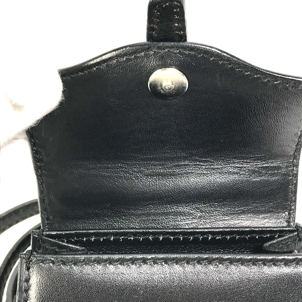 flap Gucci Mini Bag Shoulder Bag Black silver hardware