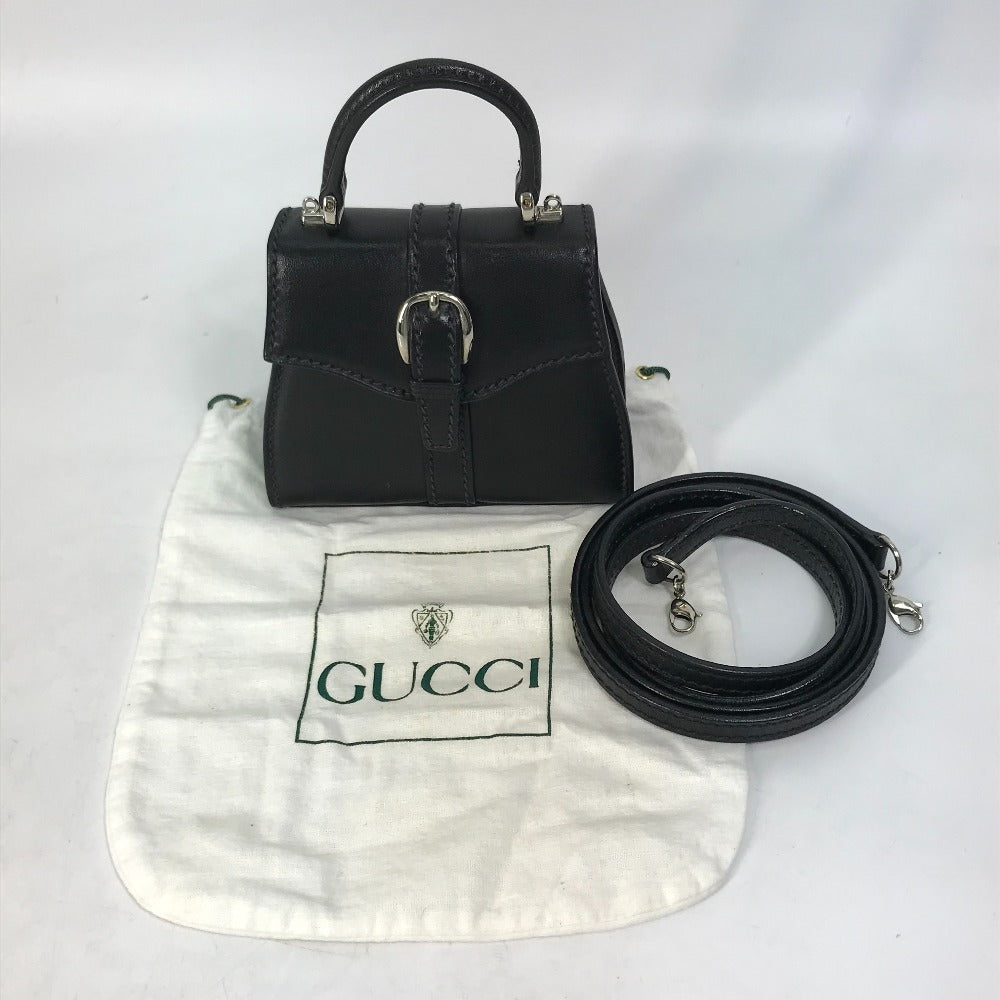 dustbag Gucci Mini Bag Shoulder Bag Black silver hardware