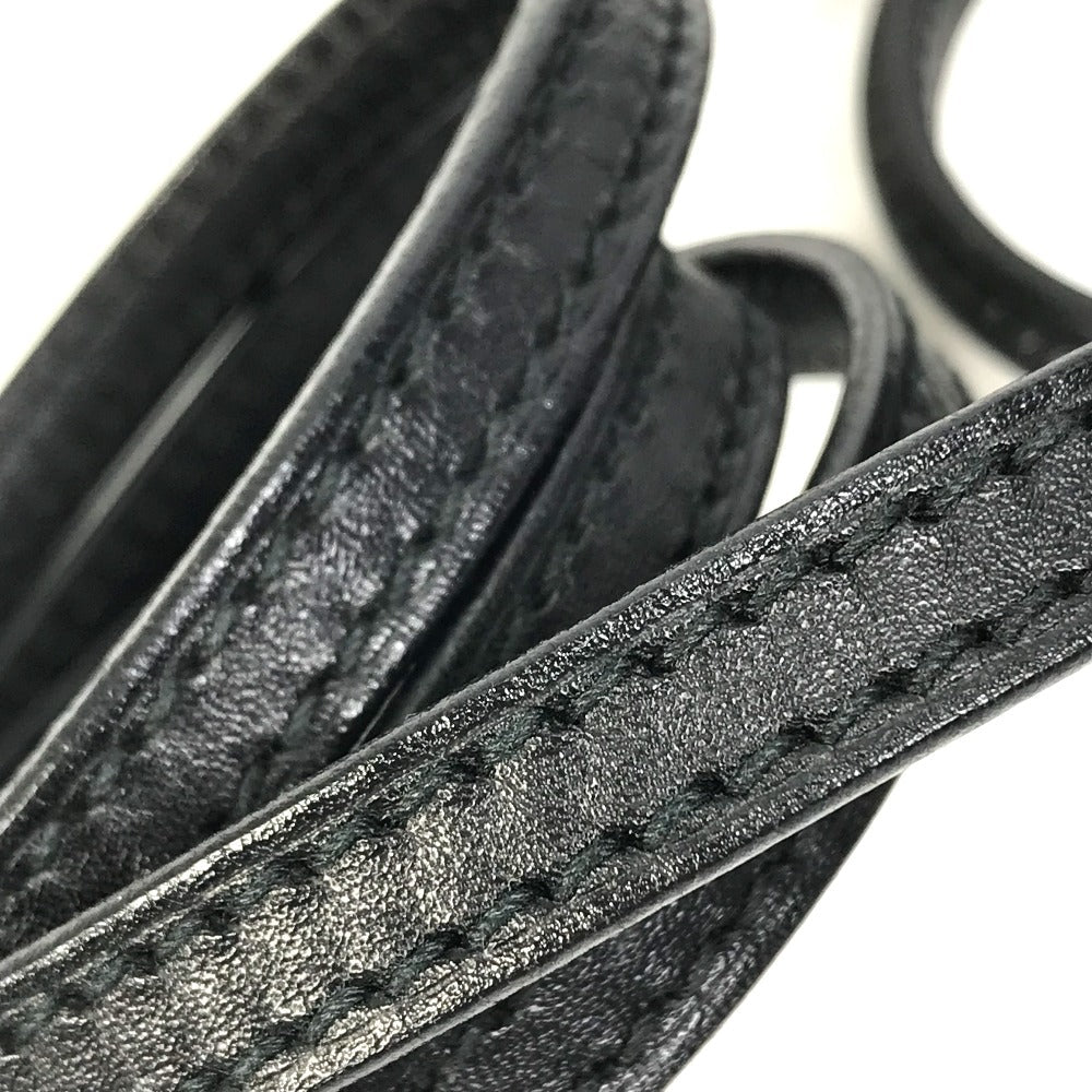 strap Gucci Mini Bag Shoulder Bag Black silver hardware