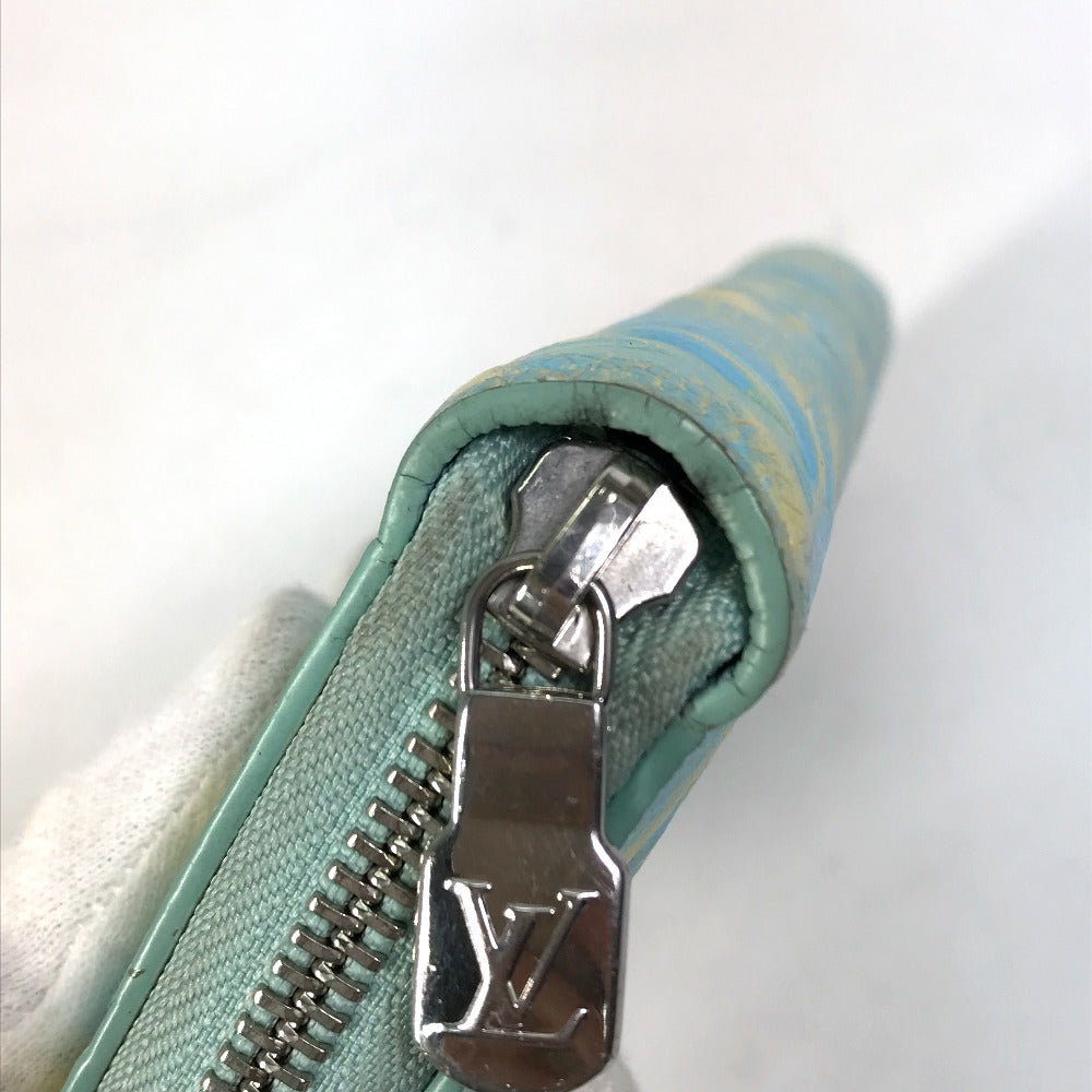 zipper Louis Vuitton Empreinte Monogram Summer Stardust Long Zippy Wallet Green