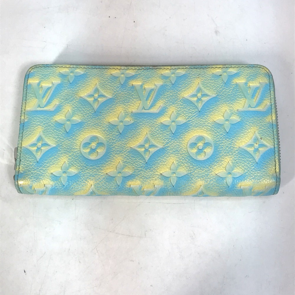 back Louis Vuitton Empreinte Monogram Summer Stardust Long Zippy Wallet Green