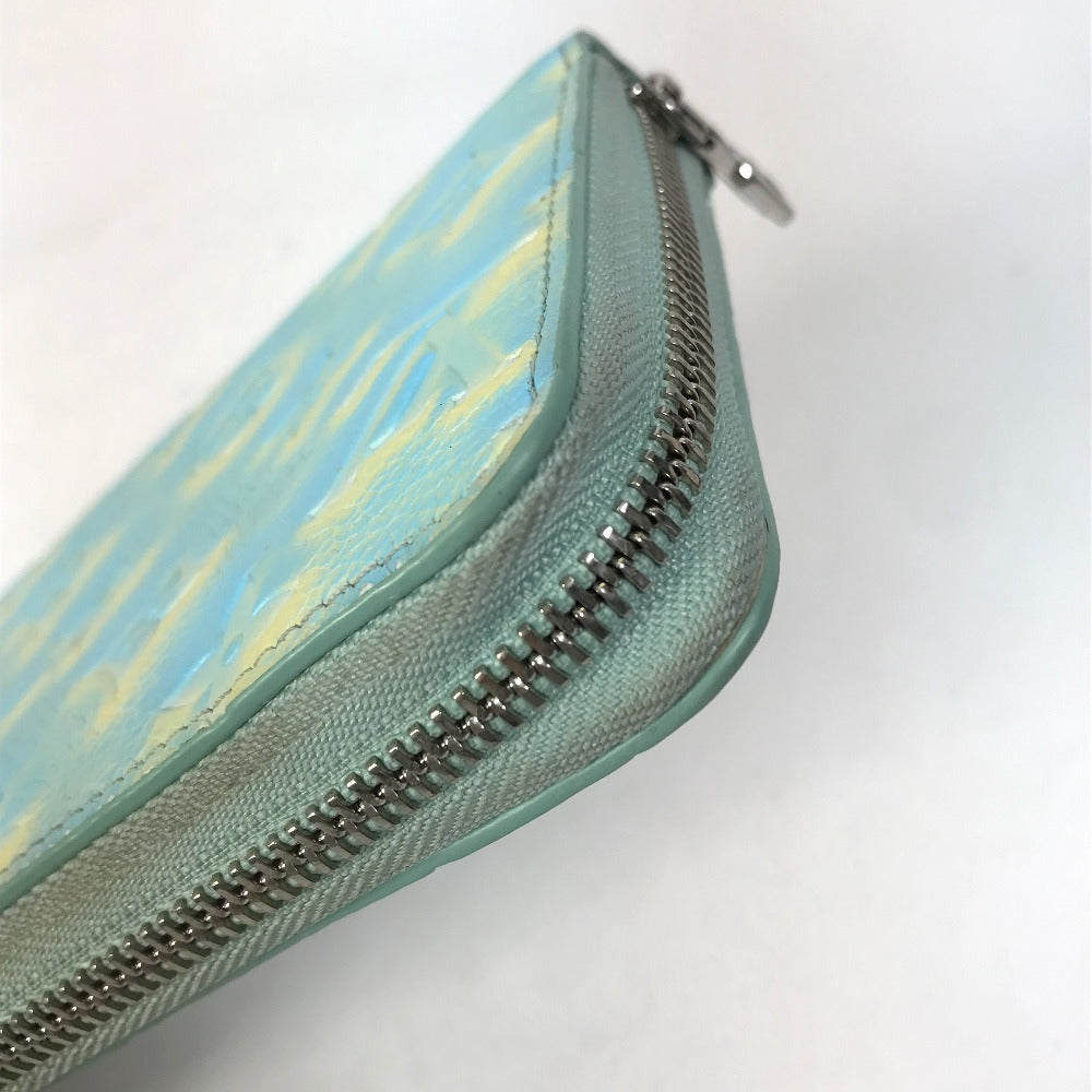 corner Louis Vuitton Empreinte Monogram Summer Stardust Long Zippy Wallet Green