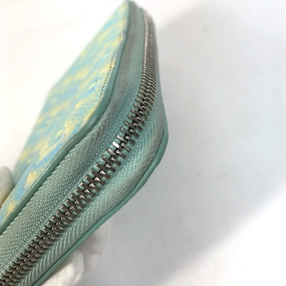 corner Louis Vuitton Empreinte Monogram Summer Stardust Long Zippy Wallet Green
