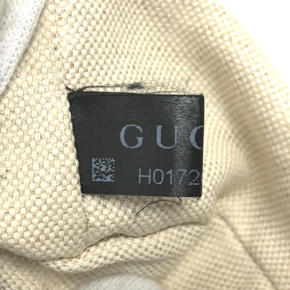 interior tag Gucci Cellarius Calfskin Bamboo Backpack Mystic White Medium