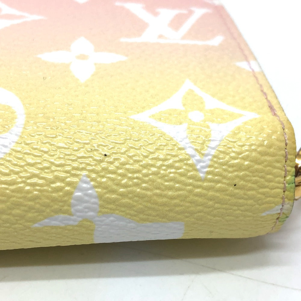 Louis Vuitton Monogram Giant By The Pool Zippy Wallet Light Pink -Pre-Owned