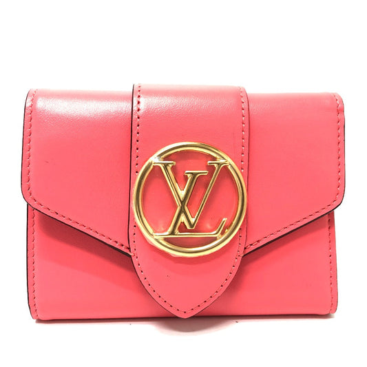 Louis Vuitton Pont Neuf Compact Wallet Pink -Pre-Owned