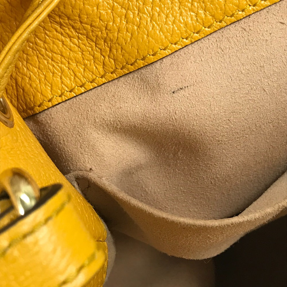 interior pocket Gucci Supreme Monogram Flora Ophidia Bucket Bag Small Yellow 