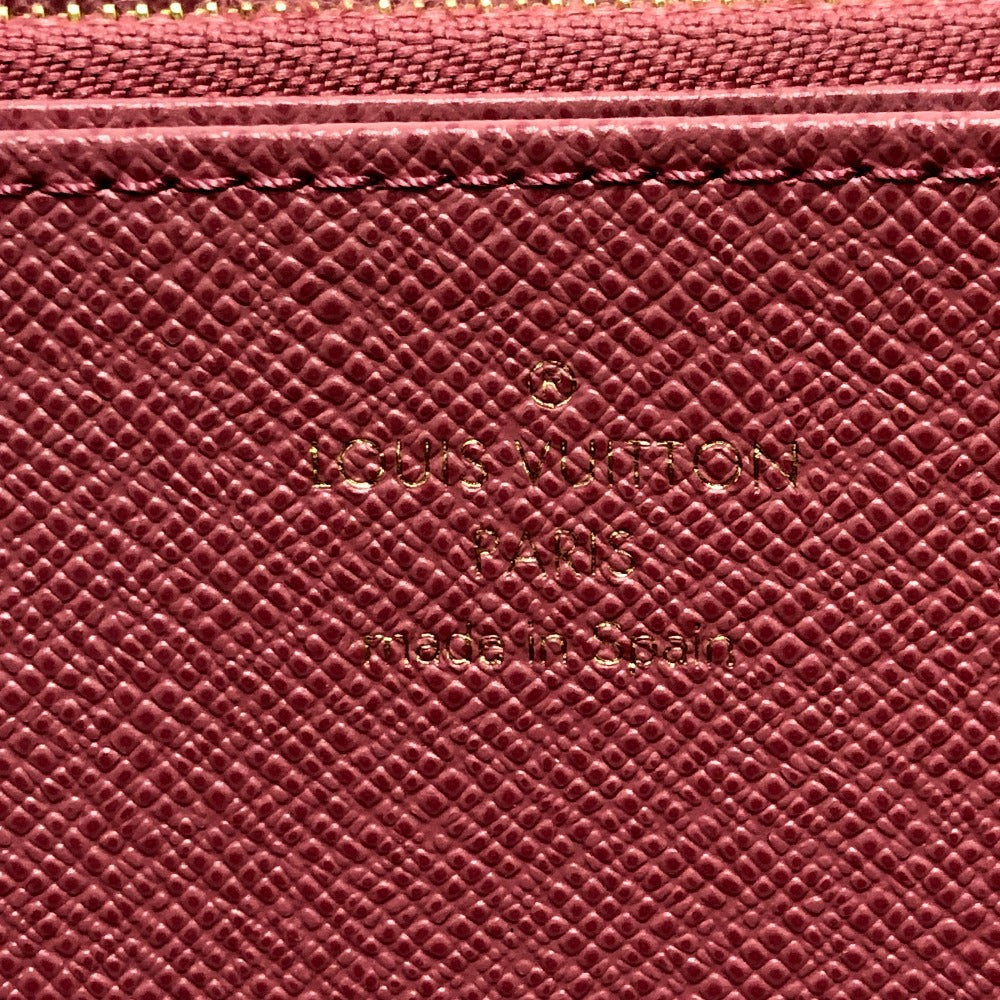 Louis Vuitton Denim Pink Monogram Jacquard Zippy Wallet -Pre-Owned