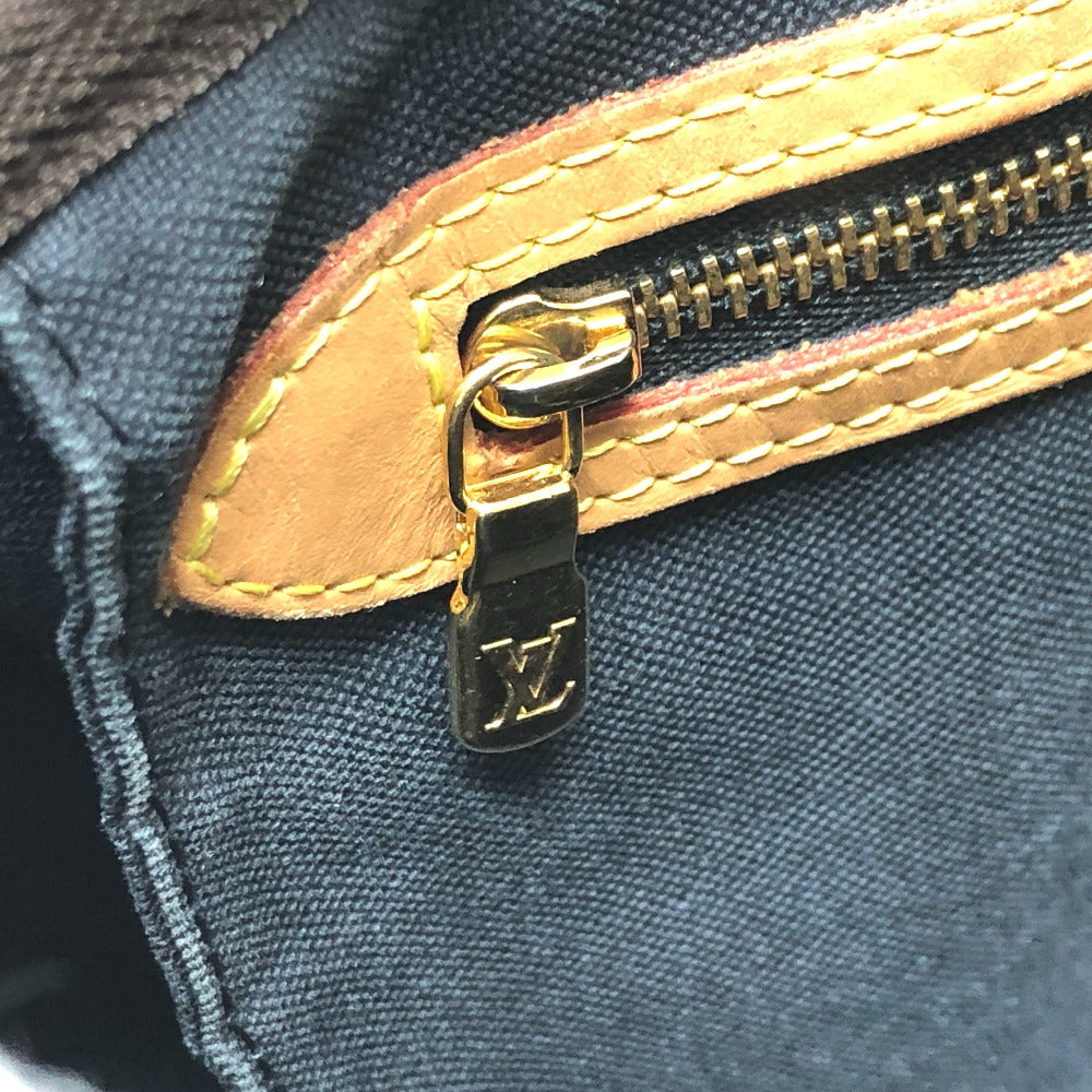 interior zipper Louis Vuitton Reverse Brown Canvas Monogram Speedy Bandouliere 30