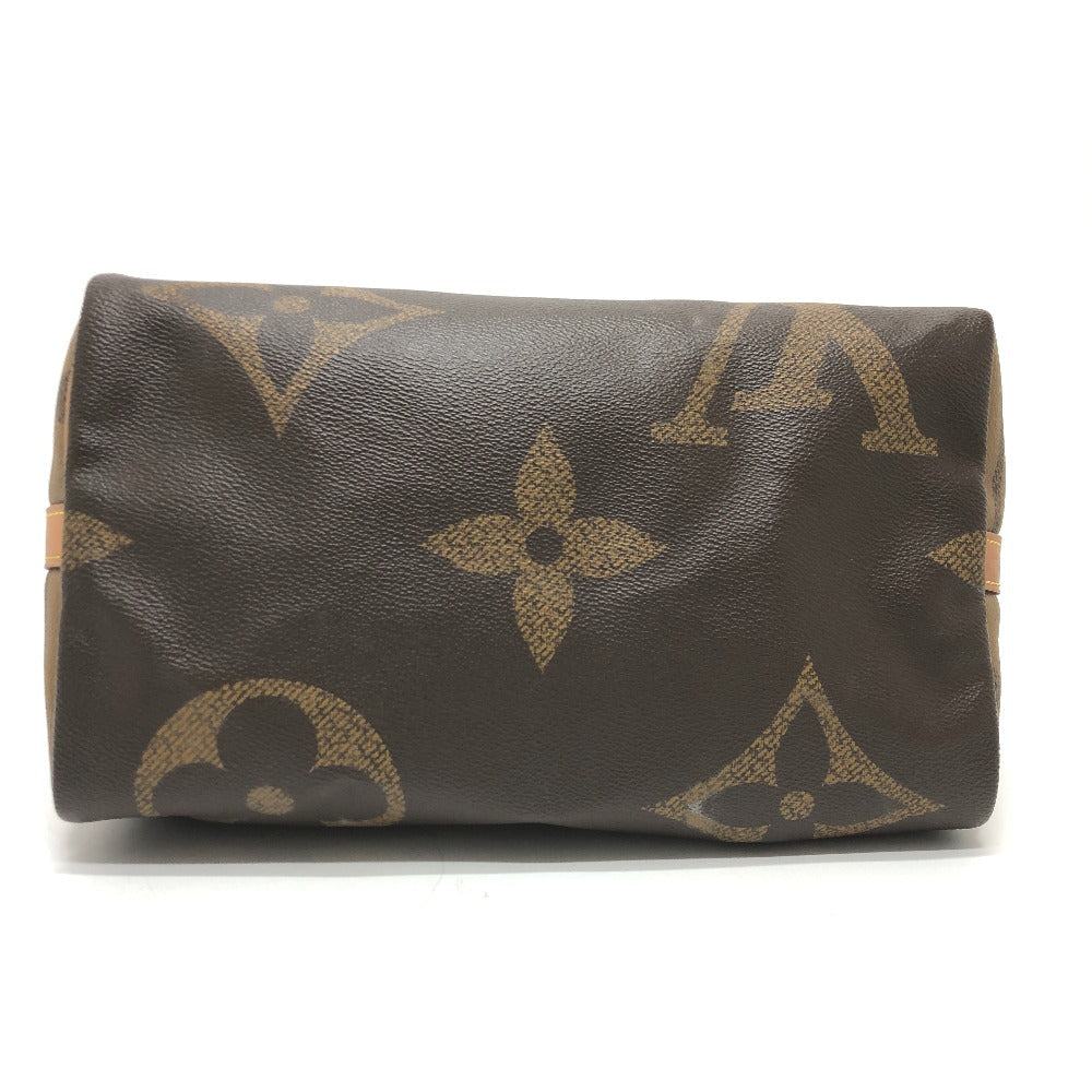 bottom Louis Vuitton Reverse Brown Canvas Monogram Speedy Bandouliere 30