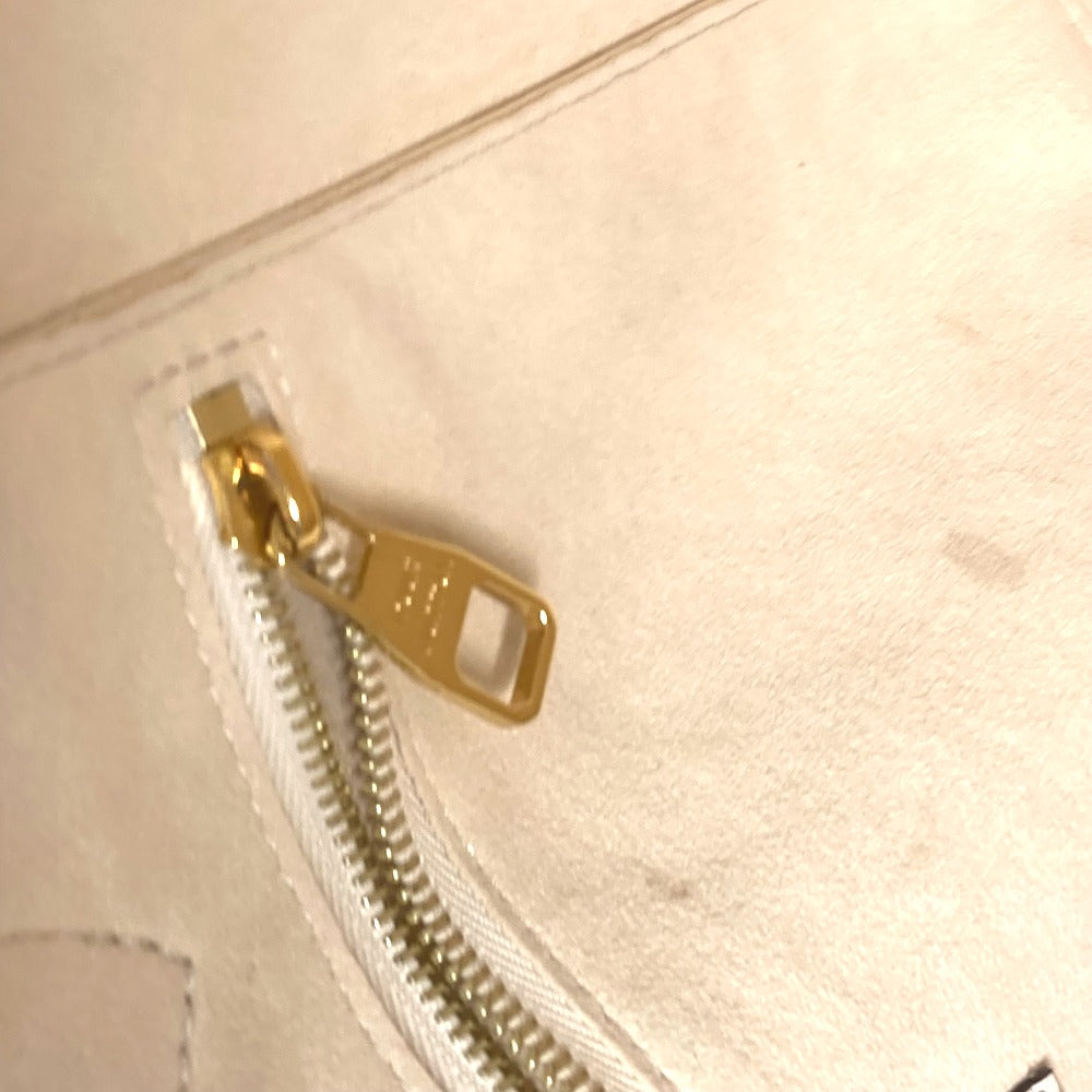 zipper Louis Vuitton Empreinte Monogram Neverfull MM Cream