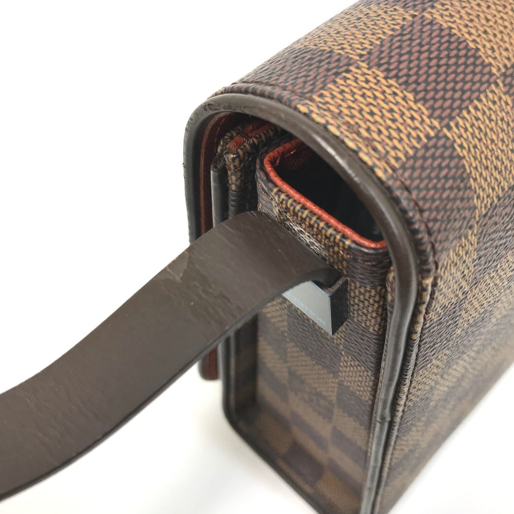 strap Louis Vuitton Damier Ebene Tribeca Long brown