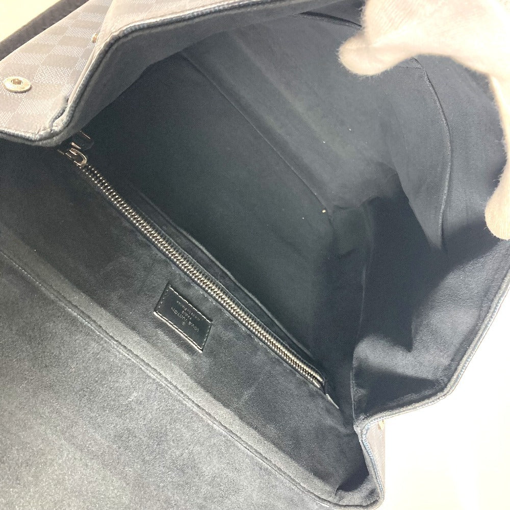 Gray bag with a visible brand label on a white background