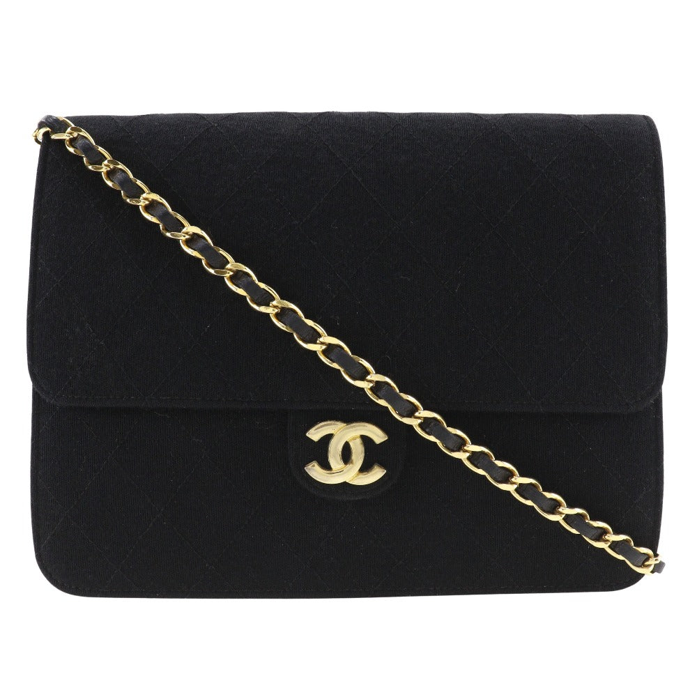 Chanel Matelasse Jersey Cotton Single Flap Bag