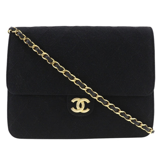 Chanel Matelasse Jersey Cotton Single Flap Bag