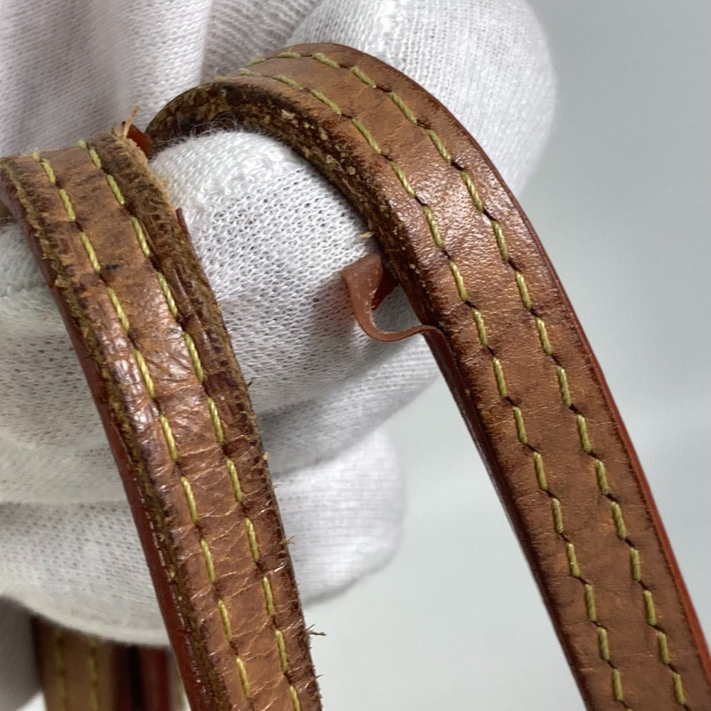 handle edge Louis Vuitton Jacquard 1854 Neverfull MM Blue
