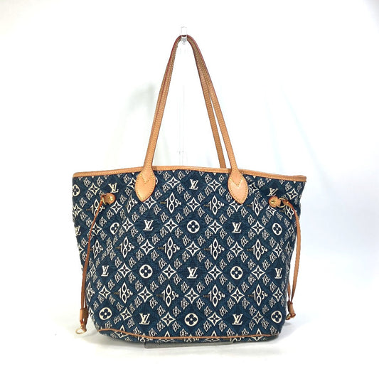 Louis Vuitton Jacquard 1854 Neverfull MM Blue