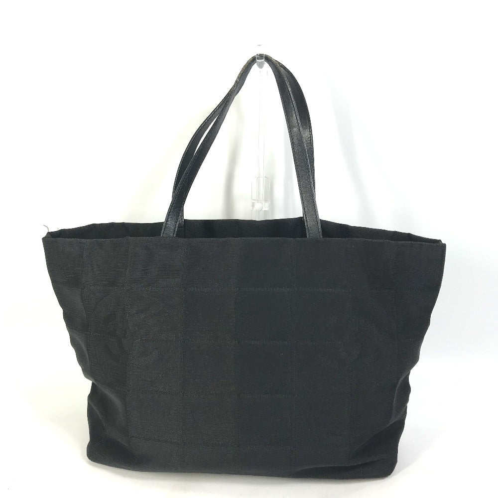 Chanel Travel Line Nylon Tote Medium Black