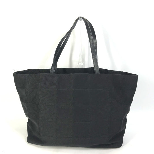 Chanel Travel Line Nylon Tote Medium Black