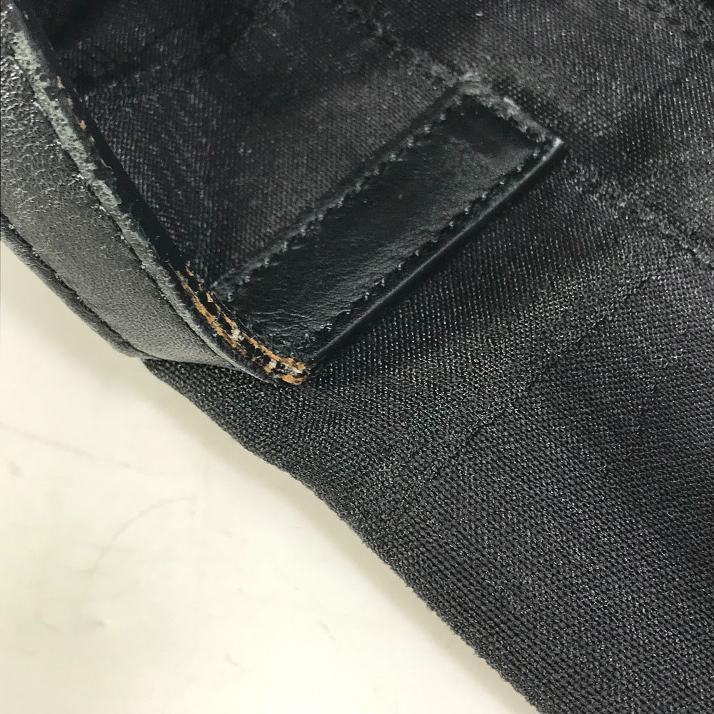 strap Chanel Travel Line Nylon Tote Medium Black