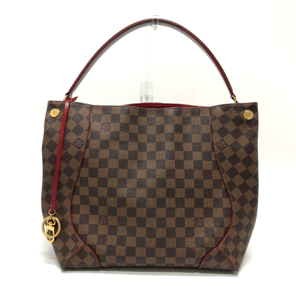 Louis Vuitton Damier Ebene Caissa Hobo Cherry -Pre-Owned