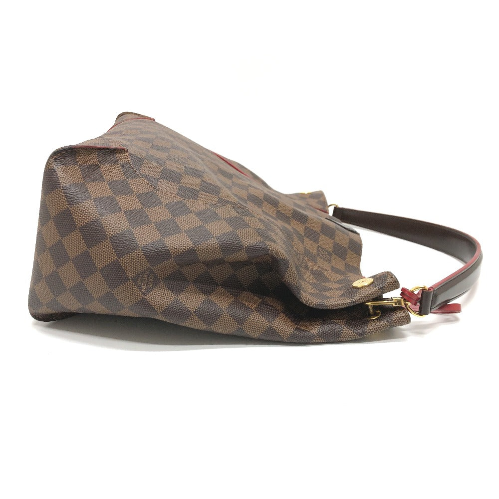 Louis Vuitton Damier Ebene Caissa Hobo Cherry -Pre-Owned