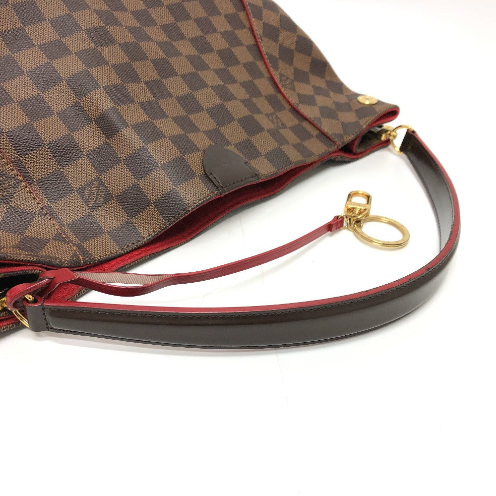 Louis Vuitton Damier Ebene Caissa Hobo Cherry -Pre-Owned