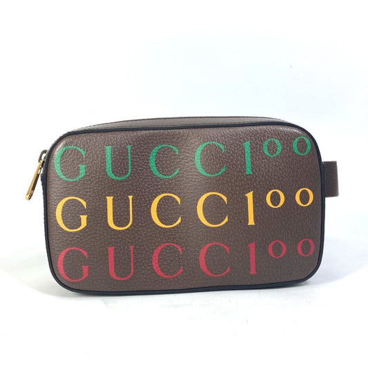 Gucci 100th Anniversary Brown Leather Sling Bag
