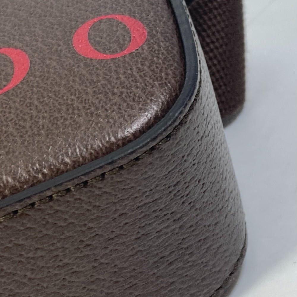 corner Gucci 100th Anniversary Brown Leather Sling Bag