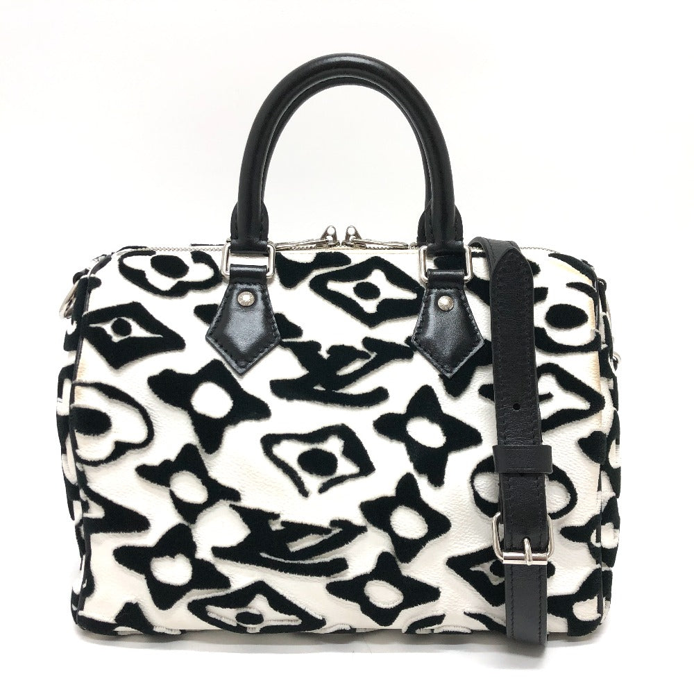 Louis Vuitton X UF Tufted Speedy Bandouliere 25 Black/White