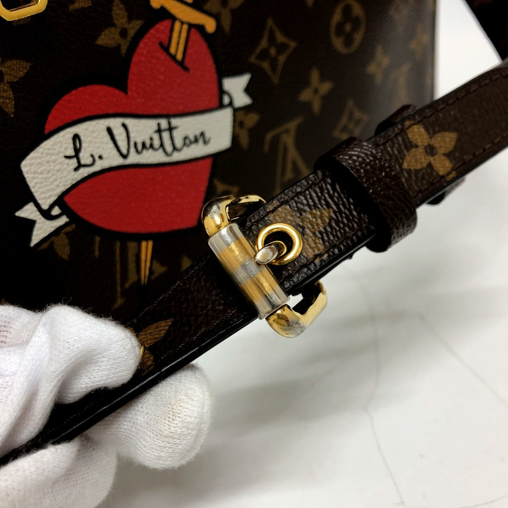 strap hardware Louis Vuitton Patches Brown Canvas Monogram Pochette Metis