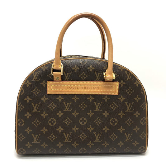 Louis Vuitton brown canvas Monogram Nolita Handbag