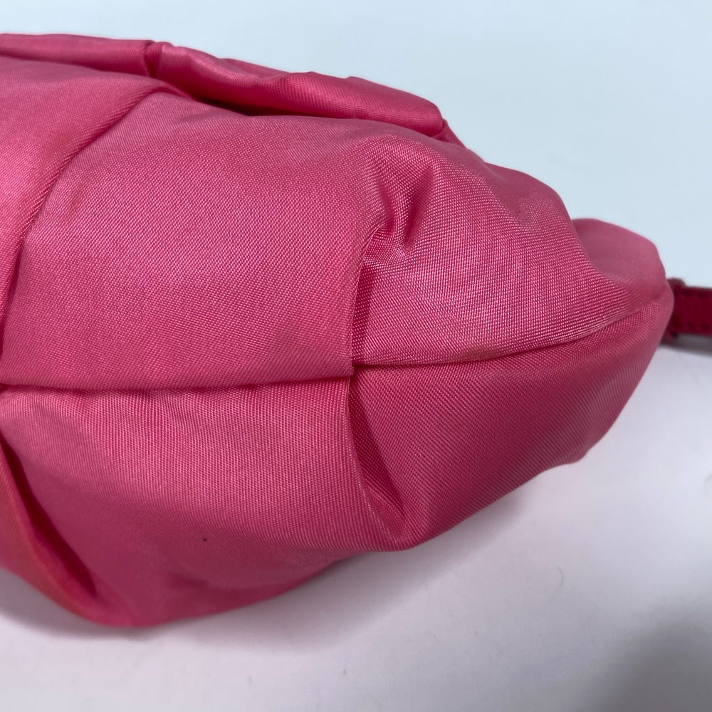 Pink bag on a white background