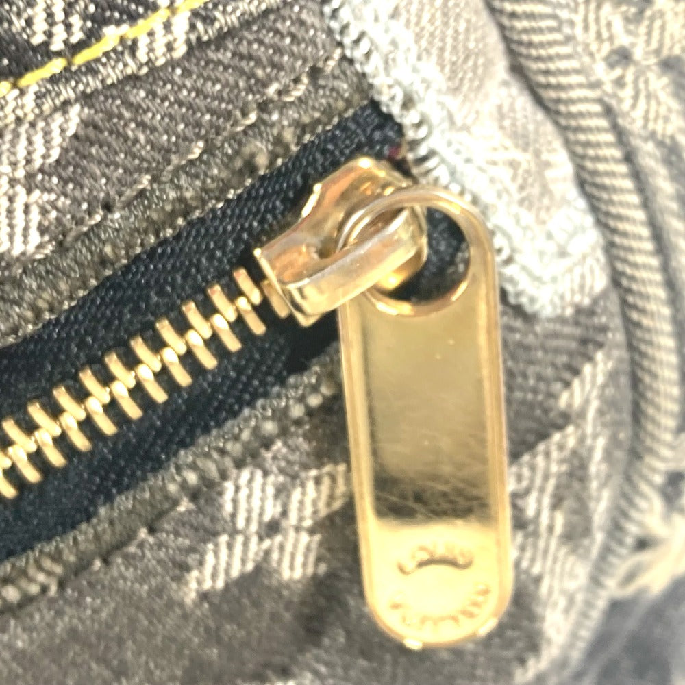zipper Louis Vuitton Denim Patchwork Speedy 30 Grey and blue